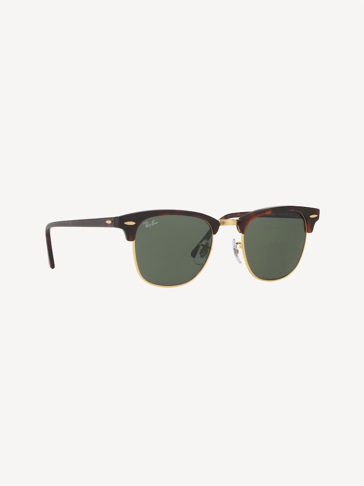 Marron écaille de tortue - Ray-Ban Lunettes de soleil Clubmaster - Image 1 de 11