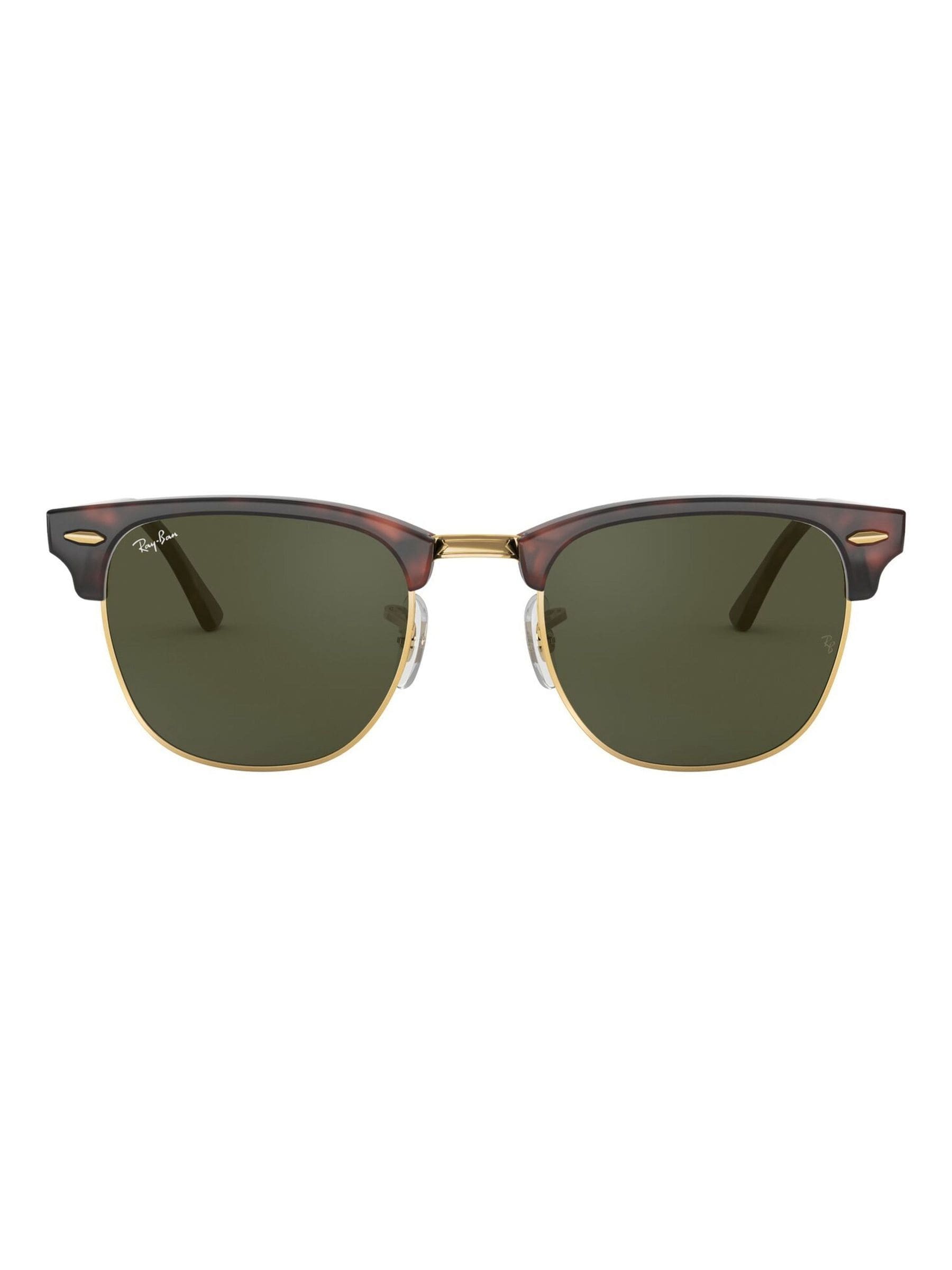Ray Ban Clubmaster Sunglasses Tortoise