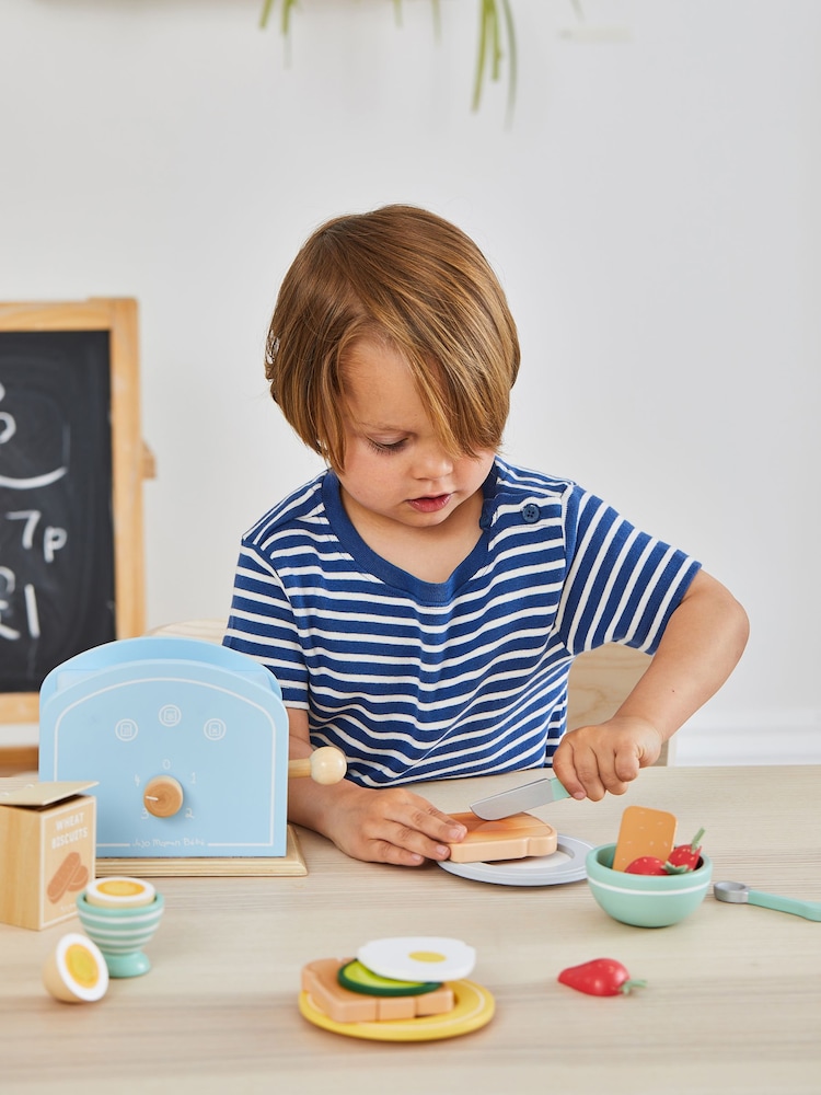 JoJo Maman Bébé Wooden Breakfast Set - Image 1 of 12