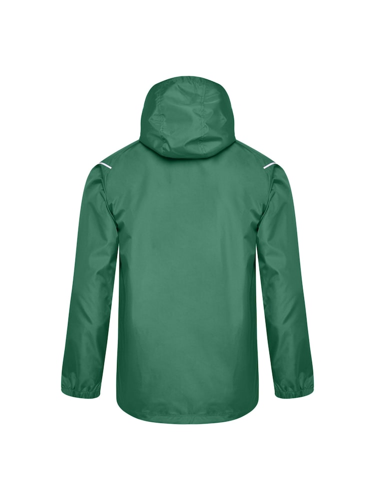 Umbro Green Junior Hooded Shower Jacket - Image 2 of 2