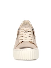 Gabor Gold Dolly Leather Trainers - Image 4 of 5