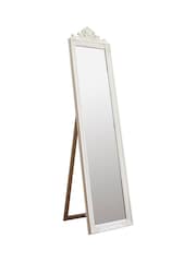 Gallery Home White Darley Cheval Mirror - Image 2 of 2