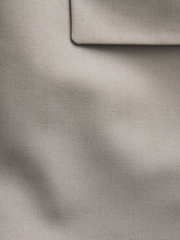 Cement Grey Skinny Fit Motionflex Stretch Suit Jacket - Image 8 of 8