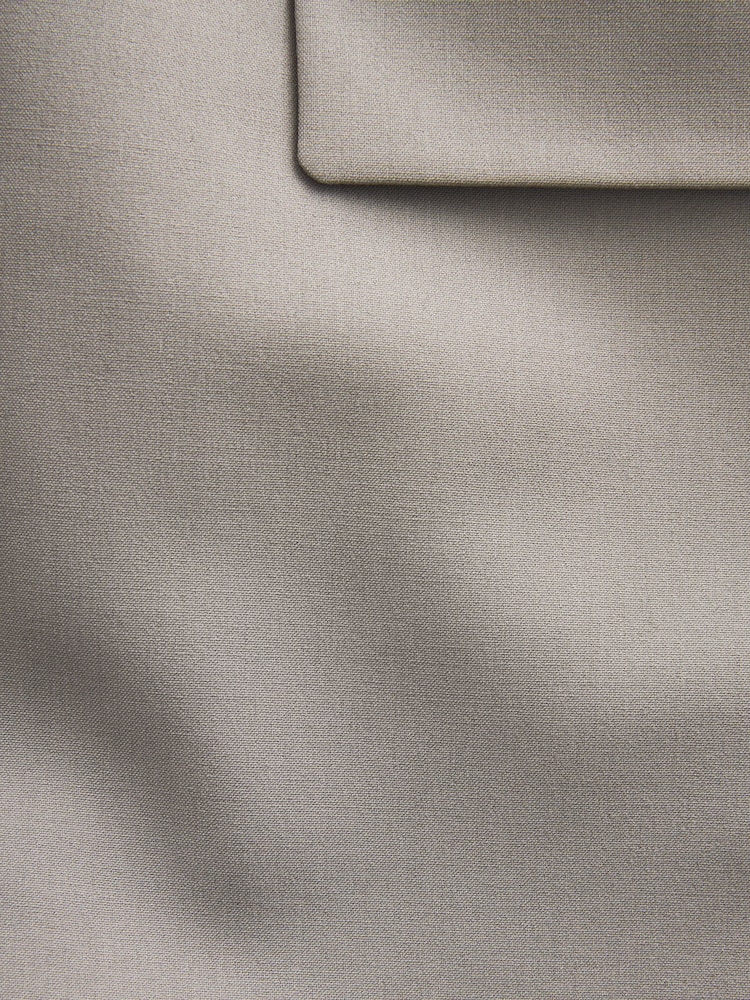 Cement Grey Skinny Fit Motionflex Stretch Suit Jacket - Image 8 of 8