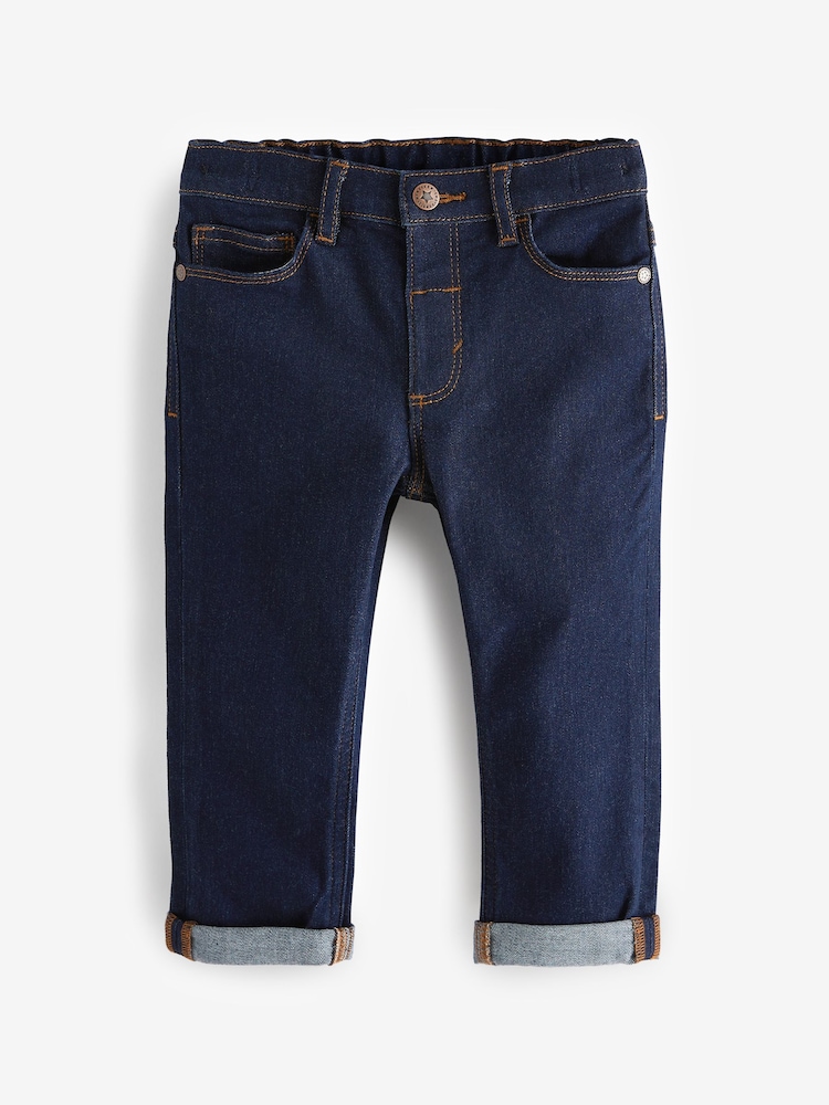 Rinse Wash Regular Fit Comfort Stretch Jeans (3mths-7yrs) - Image 1 of 3