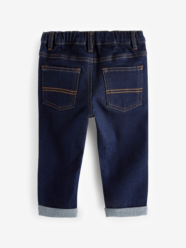 Rinse Wash Regular Fit Comfort Stretch Jeans (3mths-7yrs) - Image 2 of 3