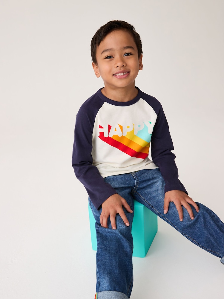 Marineblau - Little Bird by Jools Oliver – Langarm-Shirt aus 100 % Baumwolle - Bild 7 von 7 Marineblau - Little Bird by Jools Oliver – Langarm-Shirt aus 100 % Baumwolle - Bild 7 von 7