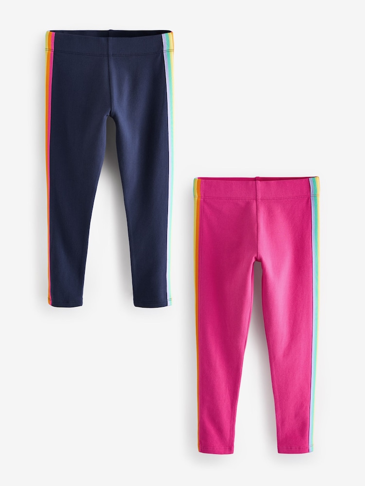 Little Bird by Jools Oliver Multi Leggings Set 2 Pack - Image 1 of 6 Little Bird by Jools Oliver Multi Leggings Set 2 Pack - Image 1 of 6