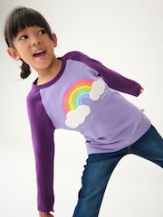 Little Bird by Jools Oliver 100% Cotton Pitkä hiha T-paita - Kuva 5 / 7