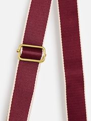 Oliver Bonas Red Isla Burgundy Cross-Body Bag - Image 6 of 6