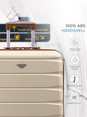 Flight Knight 56x45x25cm EasyJet Overhead 4 Wheel ABS Hard Case Cabin Carry On Hand Luggage - Image 2 of 7