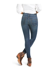 Ariat Blue Premium High Rise Skinny Jeans - Image 2 of 4