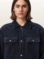 AllSaints Blue Castleford Jacket - Image 5 of 7