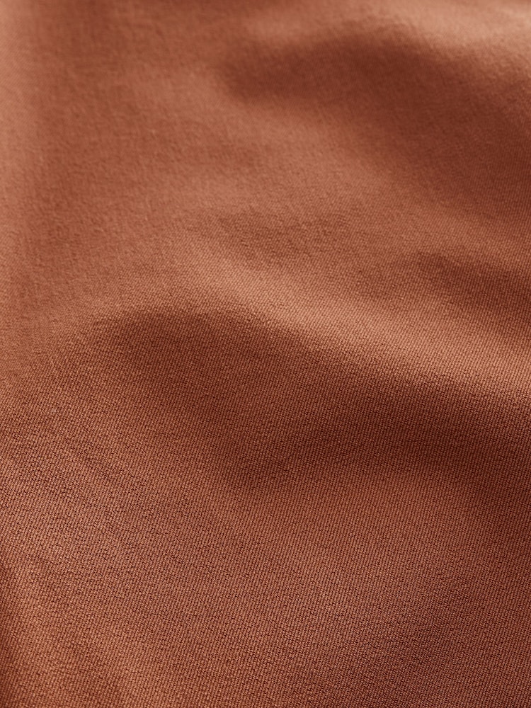 Rust Brown Tailored Skinny Trousers - Image 6 of 6