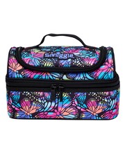 Smiggle Black/Blue Smiggle Vivid Double Decker Lunchbox - Image 1 of 3