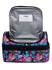 Smiggle Black/Blue Smiggle Vivid Double Decker Lunchbox - Image 2 of 3