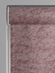Pink Crushed Made To Measure Roman Blind - Image 3 of 6