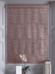 Pink Crushed Made To Measure Roman Blind - Image 5 of 6