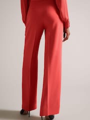 Ted Baker Pink Sayakat Wide Leg Trousers - Image 2 of 5