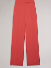 Ted Baker Pink Sayakat Wide Leg Trousers - Image 3 of 5