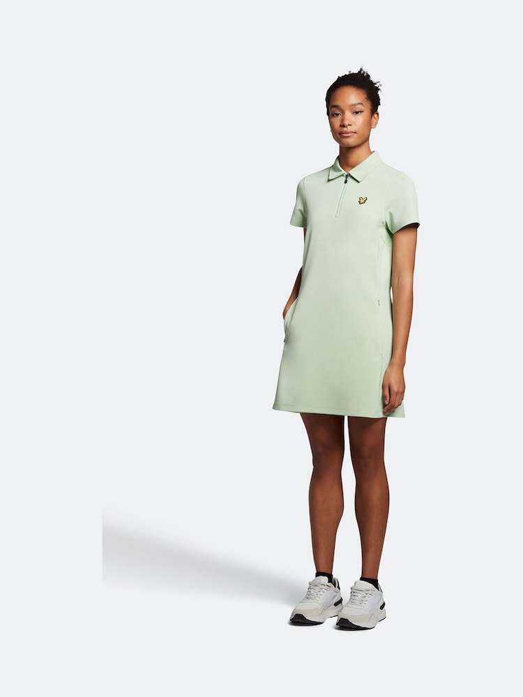 Lyle & Scott Blue The Vicky Dress - Image 1 of 5 Lyle & Scott Blue The Vicky Dress - Image 1 of 5