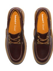 Timberland Street Boat Brown Shoes - Image 5 of 7