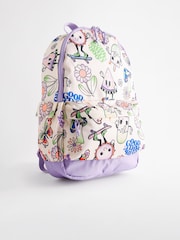 Purple/White Character Backpack - Image 1 of 7