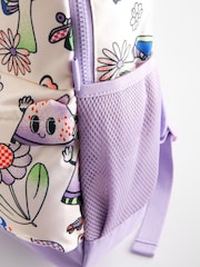Purple/White Character Backpack - Image 6 of 7
