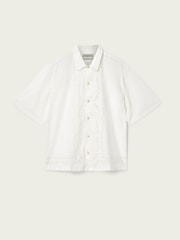 AllSaints White Field Short Sleeve Shirt - Image 7 of 7