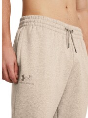 Under Armour Beige Under Armour Beige Icon Fleece Joggers - Image 4 of 7