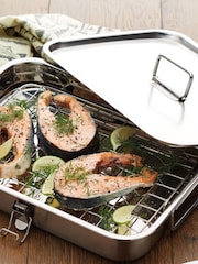 Homemade Silver Stainless Steel Smoking Oven - Image 2 of 2