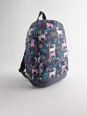 Navy Unicorn Backpack - Image 1 of 7