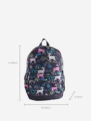 Navy Unicorn Backpack - Image 3 of 7