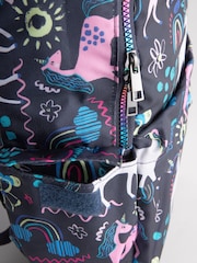 Navy Unicorn Backpack - Image 4 of 7