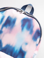Pink/Blue Tie Dye Backpack - Image 4 of 7