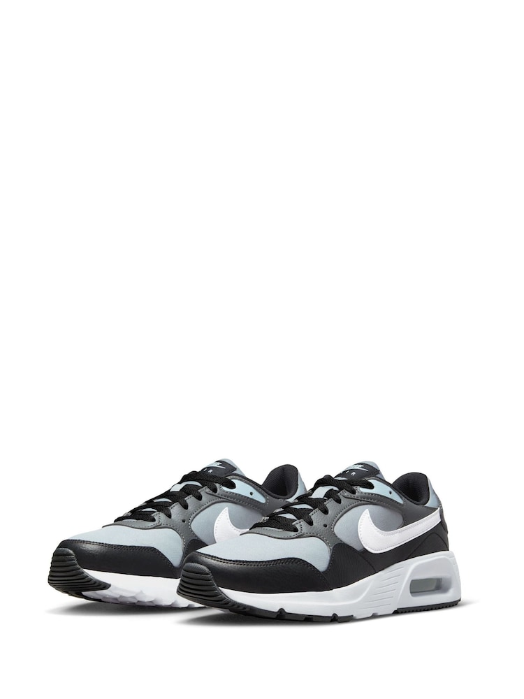 Nike Black/Grey Air Max SC Trainers - Image 2 of 9