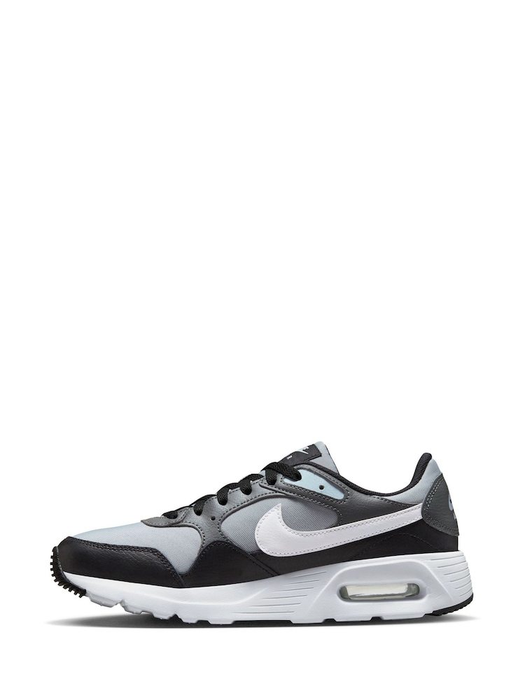 Nike Black/Grey Air Max SC Trainers - Image 4 of 9