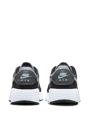 Nike Black/Grey Air Max SC Trainers - Image 6 of 9