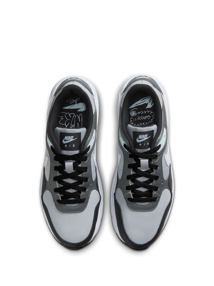 Nike Black/Grey Air Max SC Trainers - Image 7 of 9
