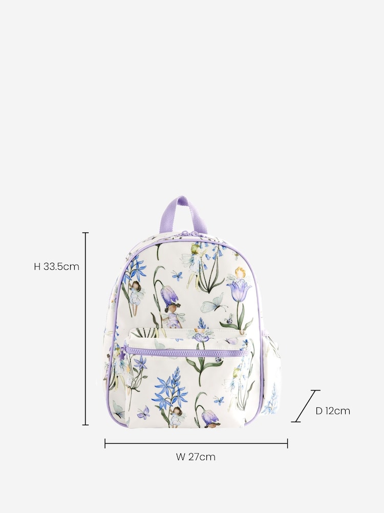 Blue/Ecru Bluebell Fairy Backpack - Image 3 of 6