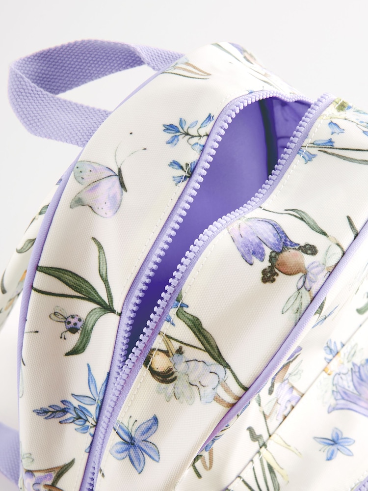 Blue/Ecru Bluebell Fairy Backpack - Image 6 of 6