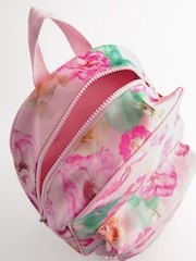 Pink Floral Backpack - Image 4 of 6