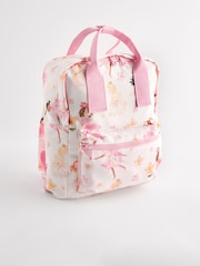 Pink/Weiß, Fee - Rucksack mit kleinem Griff - Bild 1 von 6