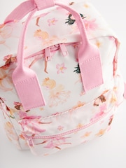 Pink/Weiß, Fee - Rucksack mit kleinem Griff - Bild 6 von 6