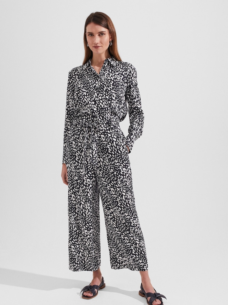 Hobbs Blue Jen Trousers - Image 1 of 4 Hobbs Blue Jen Trousers - Image 1 of 4