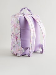Purple Kawaii Character Double Handle Backpack - Image 2 of 5