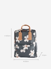 Black & White Daisy Double Handle Backpack - Image 3 of 5