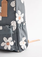 Black & White Daisy Double Handle Backpack - Image 4 of 5