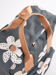 Black & White Daisy Double Handle Backpack - Image 5 of 5