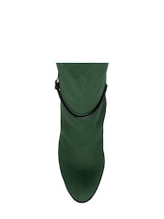Lotus Green Heeled Knee High Boots - Image 4 of 4